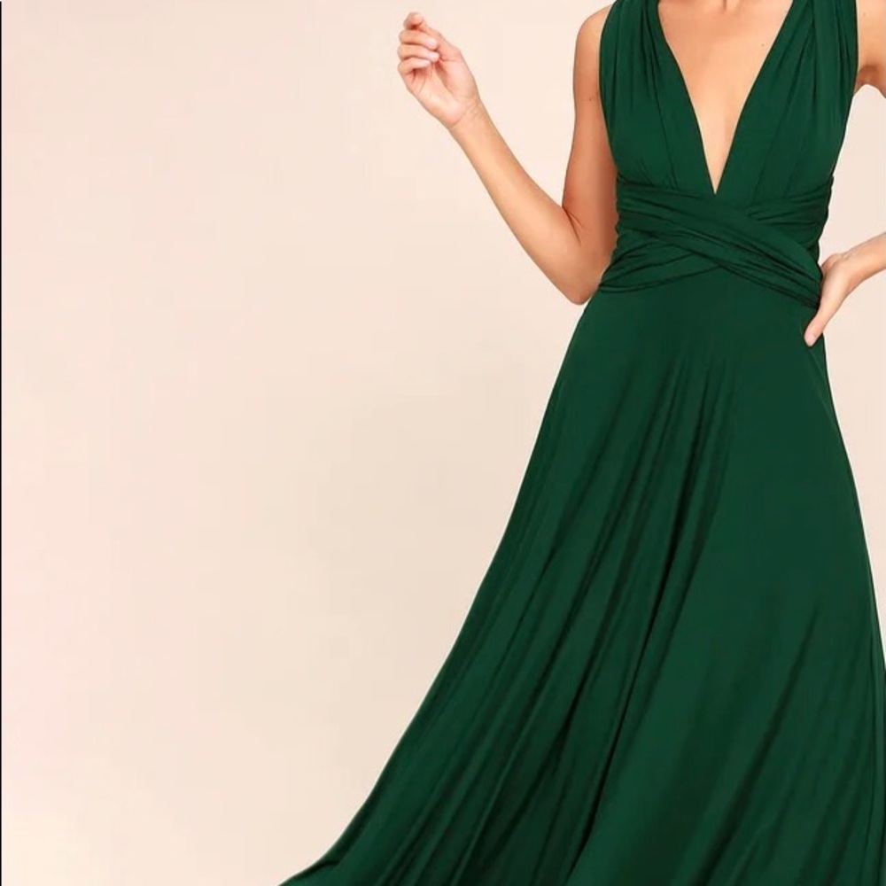 Lulus convertible maxi dress.